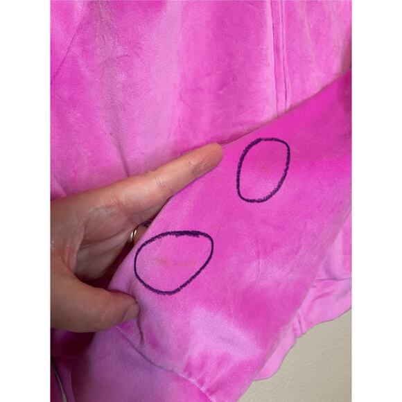 Vixtoria's Secret On Point Velour Bright Pink Track Suit Jacket Small Joggers XS - Picture 12 of 16